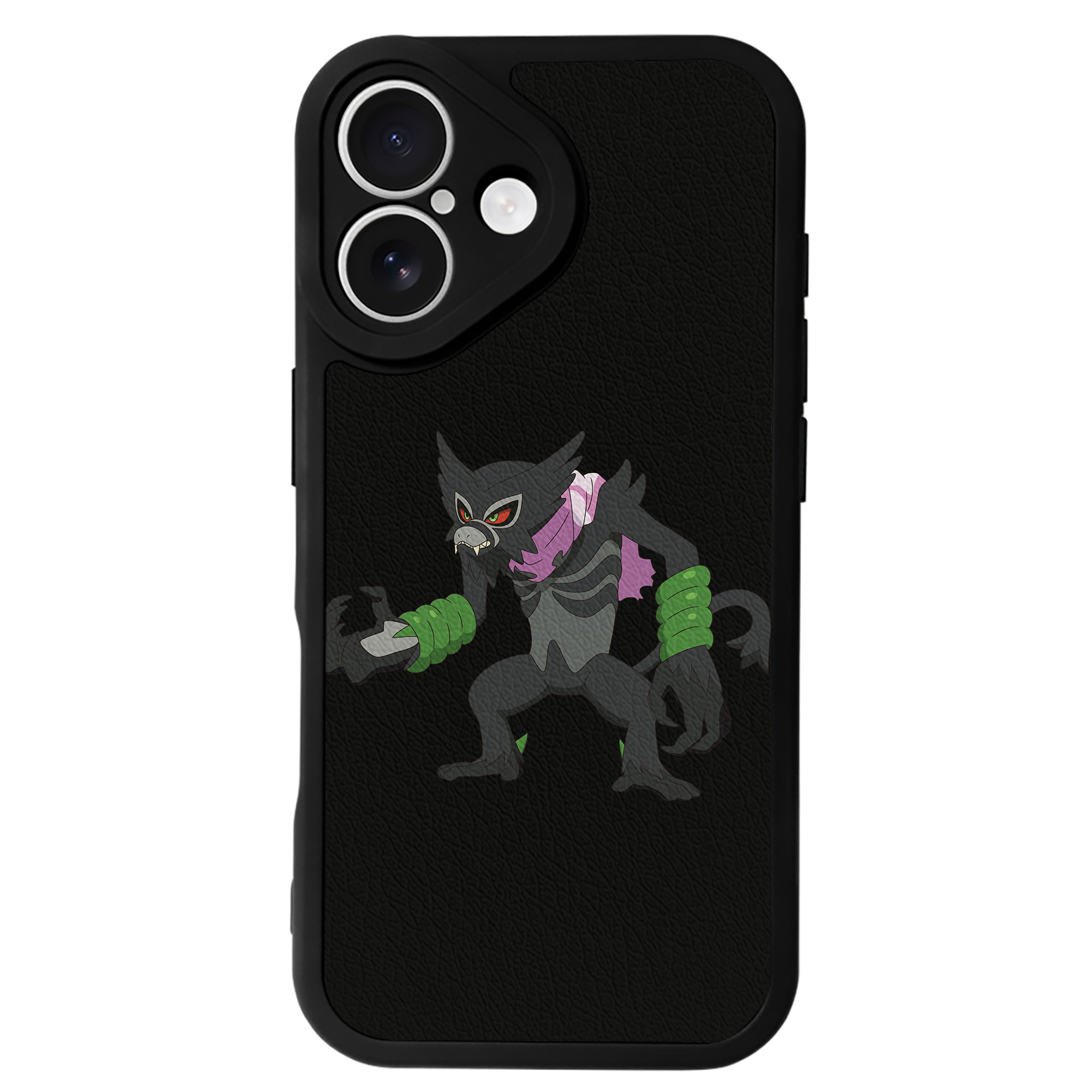 （画像用） ポケットモンスター Pokémon 【iPhone 16シリーズ対応】シリコンスマホケース（レザー調） 材質：シリコン